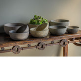 Photo of Campania Bird Tracks Bowl - Assorted Glaze - Set of 18 - Marquis Gardens